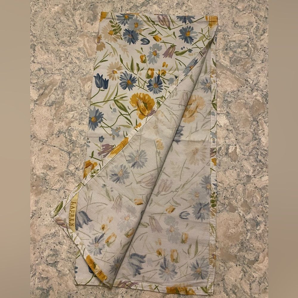 Ralph Lauren Floral Patterned Kitchen Towel